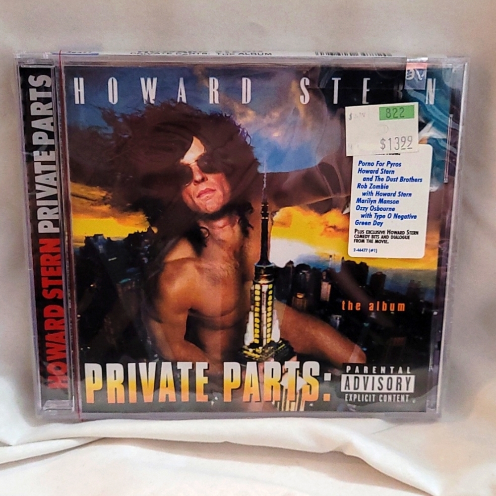 Howard Stern Private Parts cd factory sealed